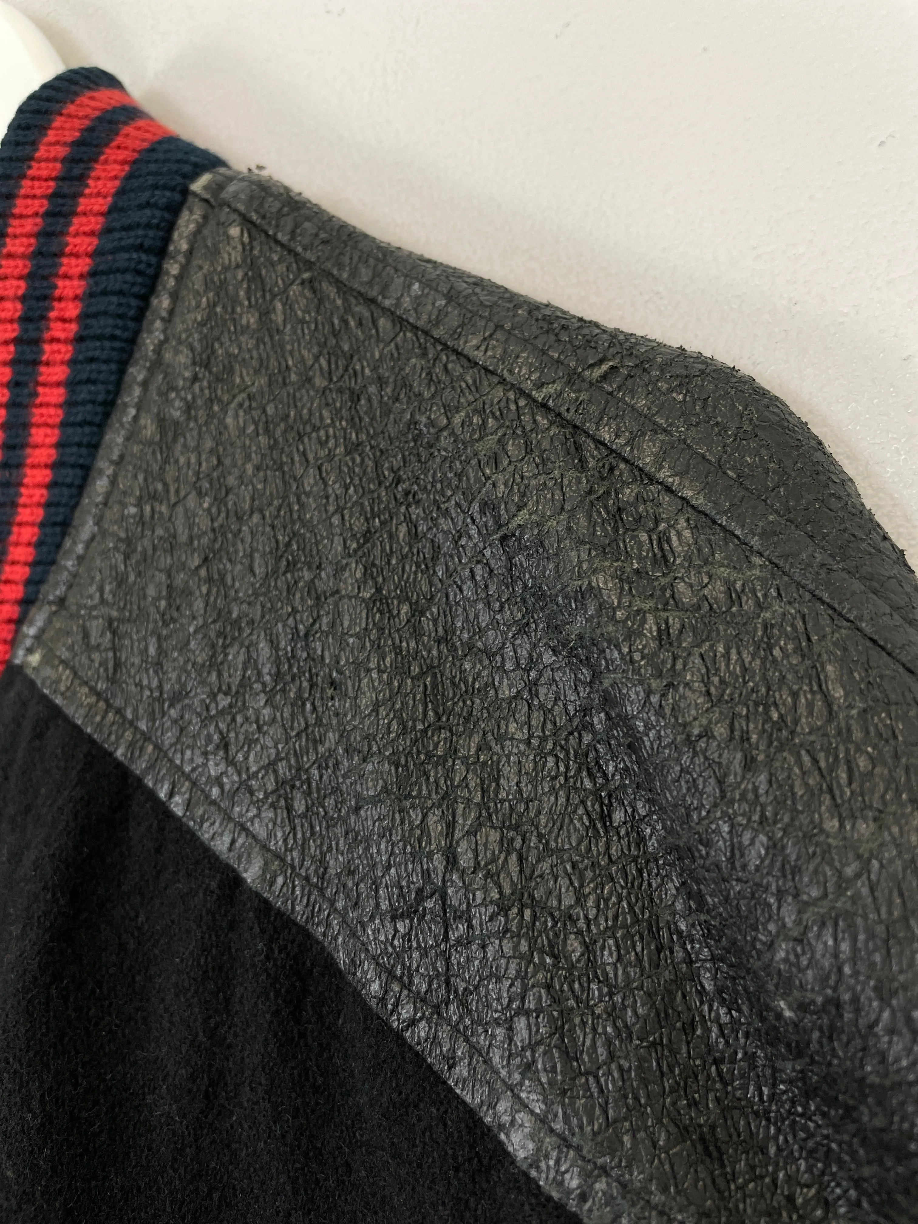 1990/92 MANCHESTER UNITED VARSITY JACKET (L) CAMPRI