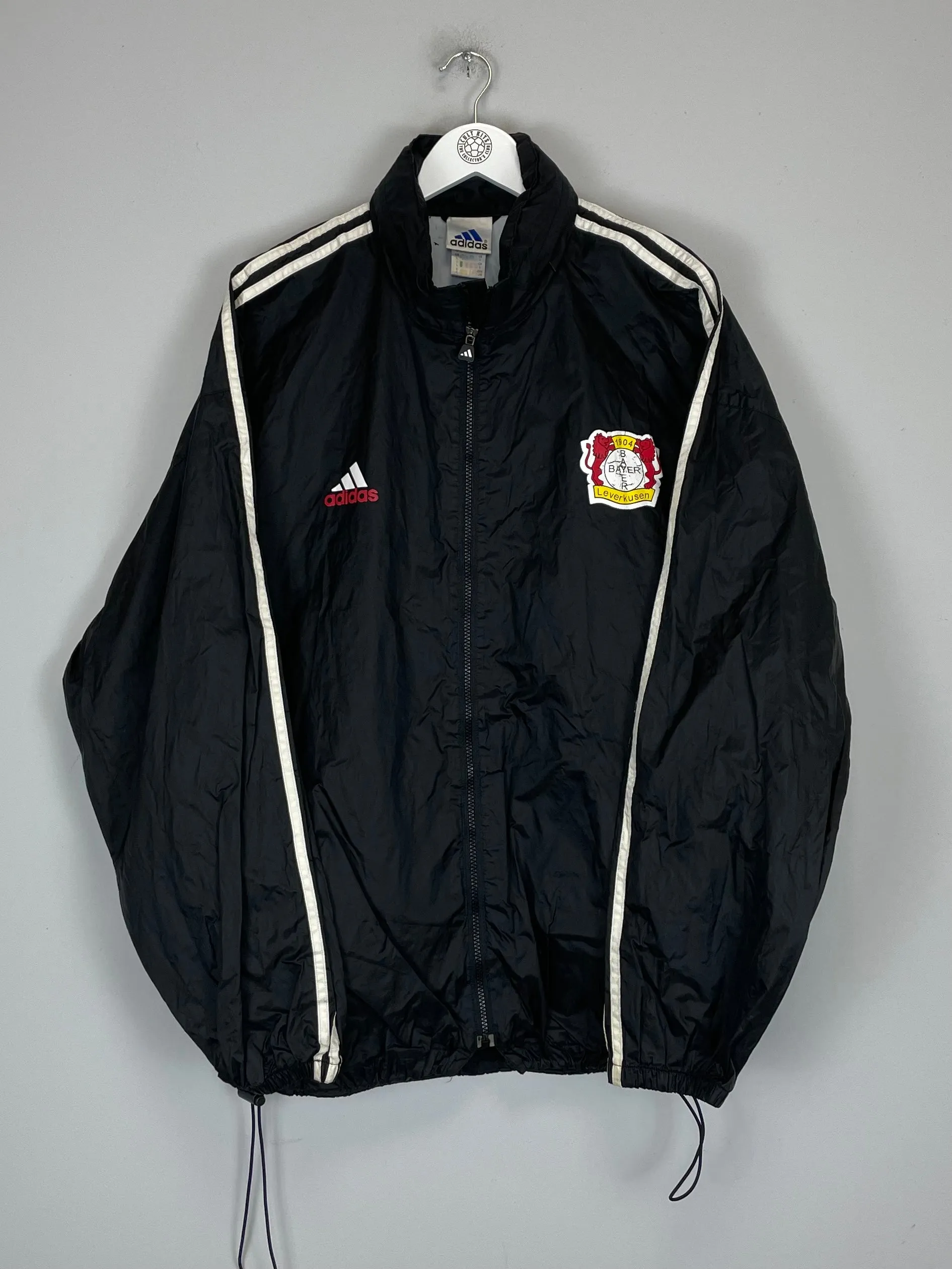 1998 BAYER LEVERKUSEN TRACK JACKET (L) ADIDAS
