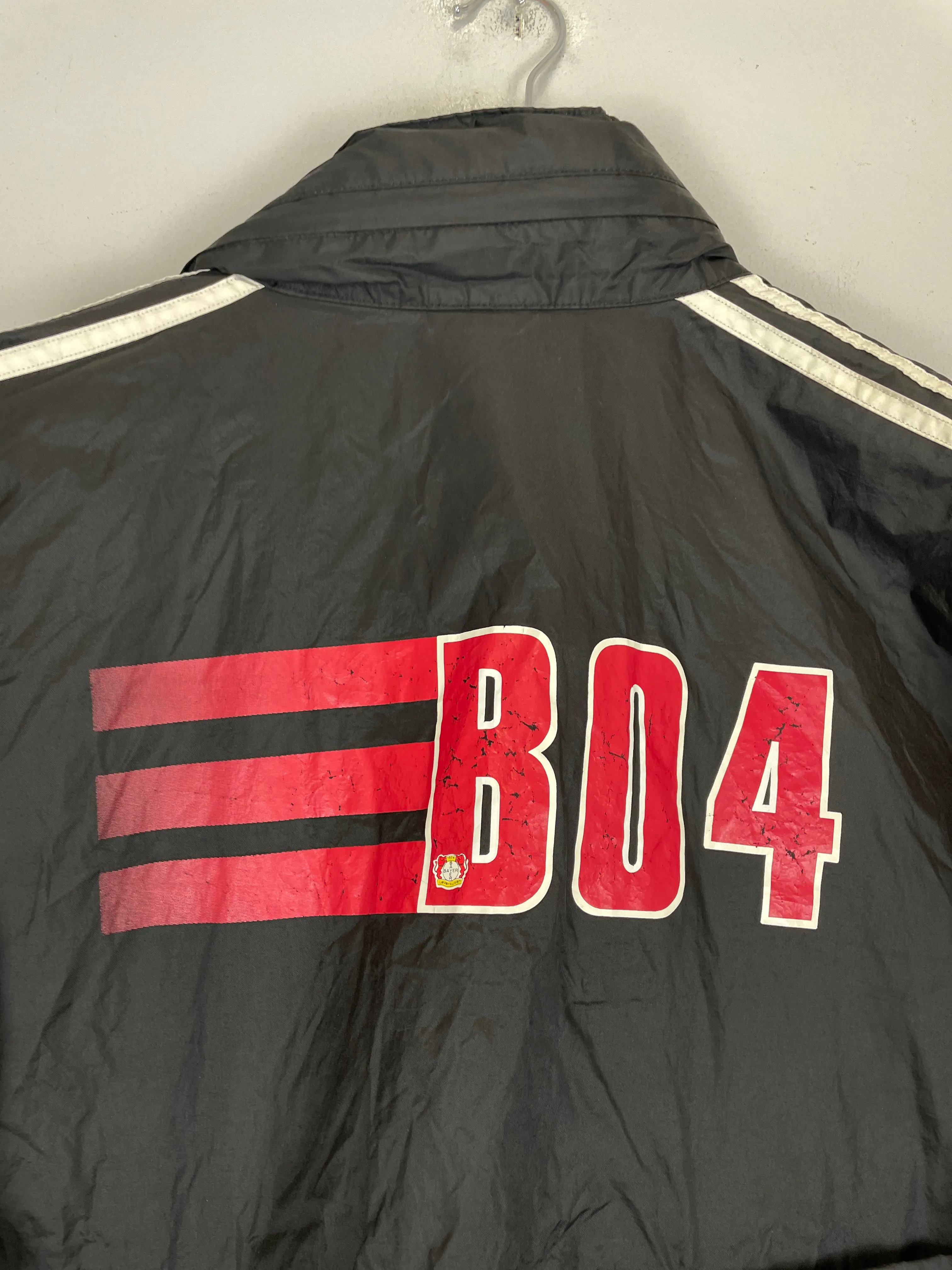1998 BAYER LEVERKUSEN TRACK JACKET (L) ADIDAS