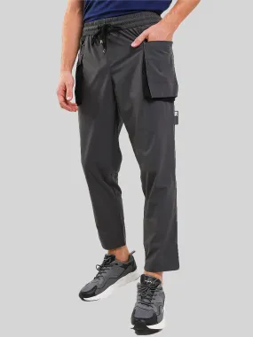 All Grey Utilitarian Cargo Male Pants