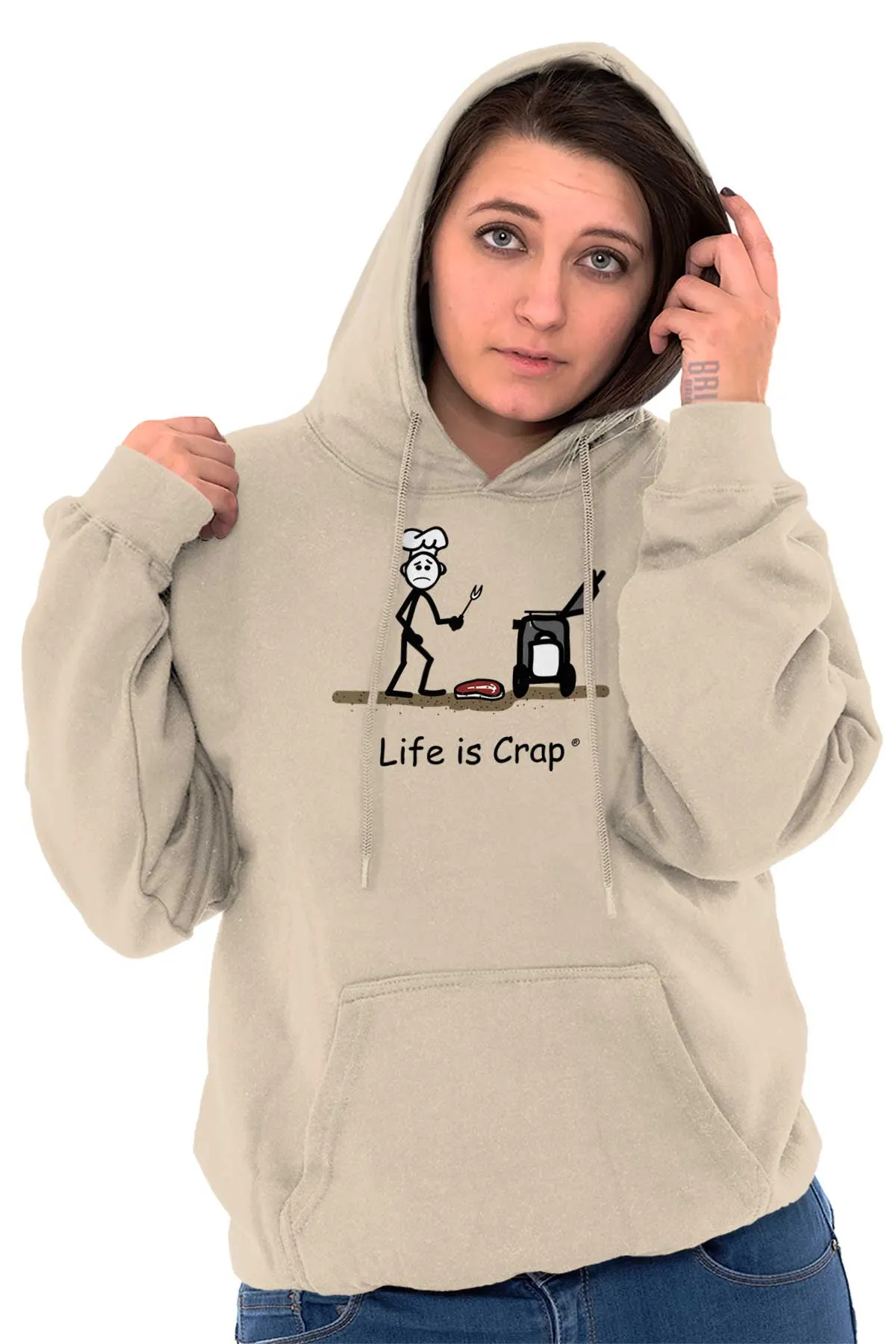 BBQ Steak Drop Hoodie
