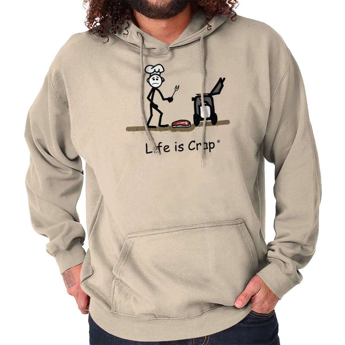 BBQ Steak Drop Hoodie