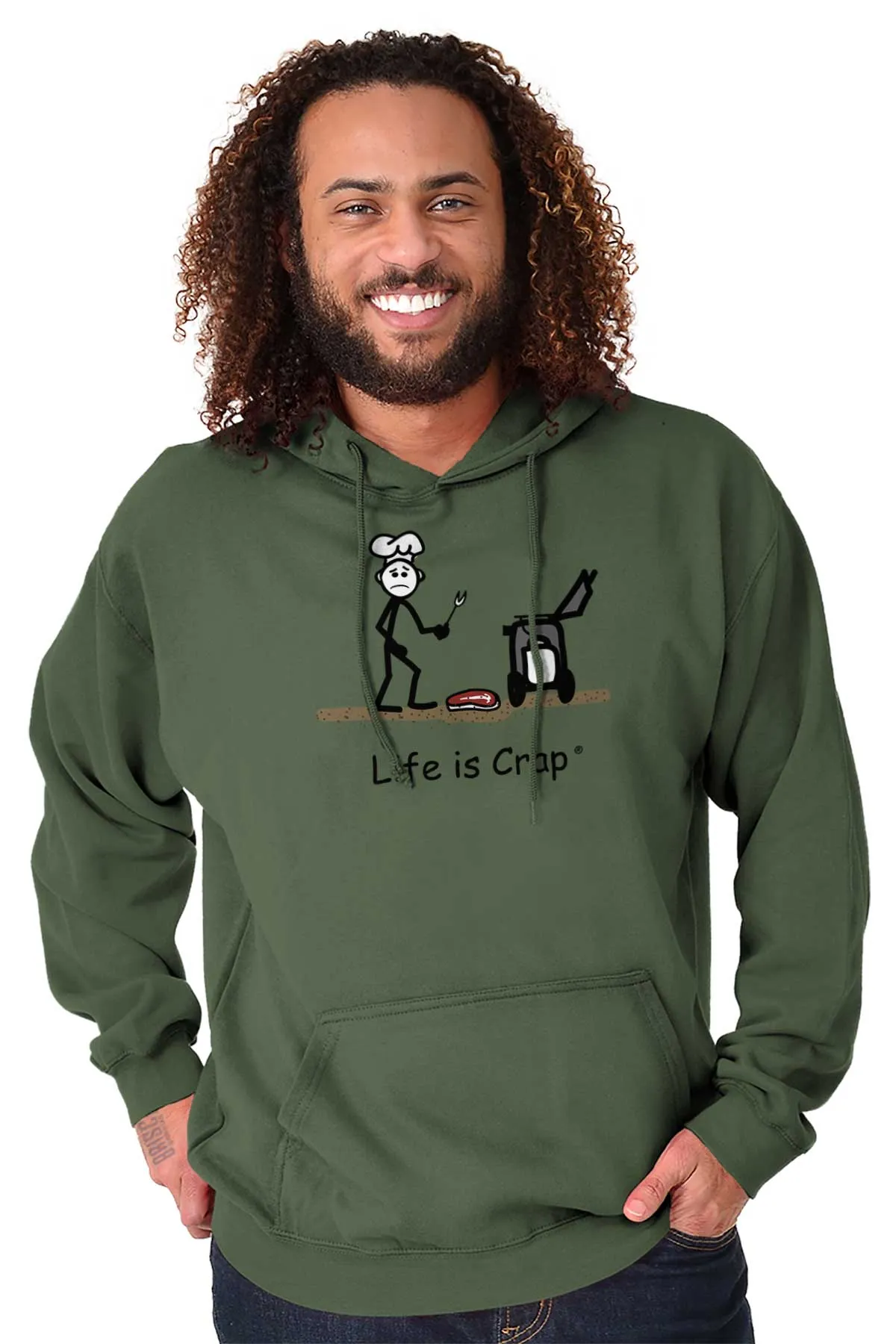 BBQ Steak Drop Hoodie