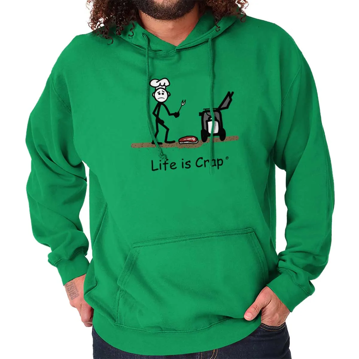 BBQ Steak Drop Hoodie