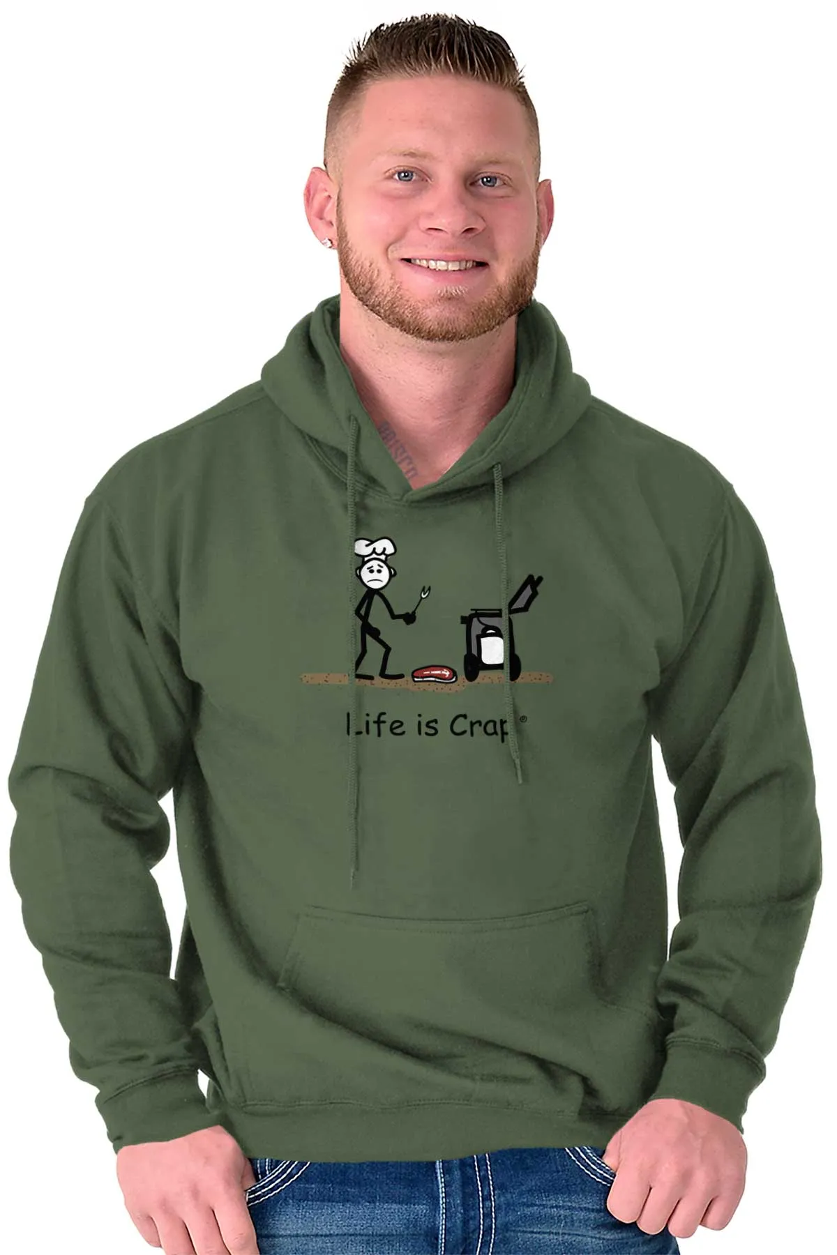 BBQ Steak Drop Hoodie
