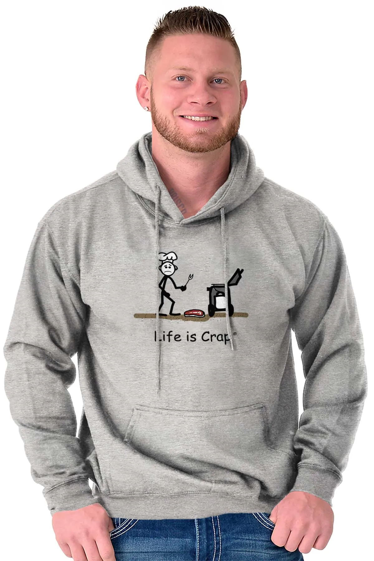 BBQ Steak Drop Hoodie