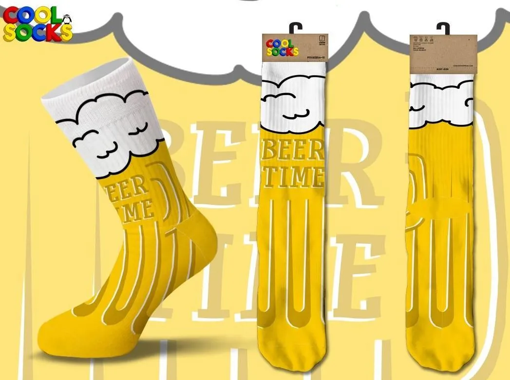 Beer Time Socks