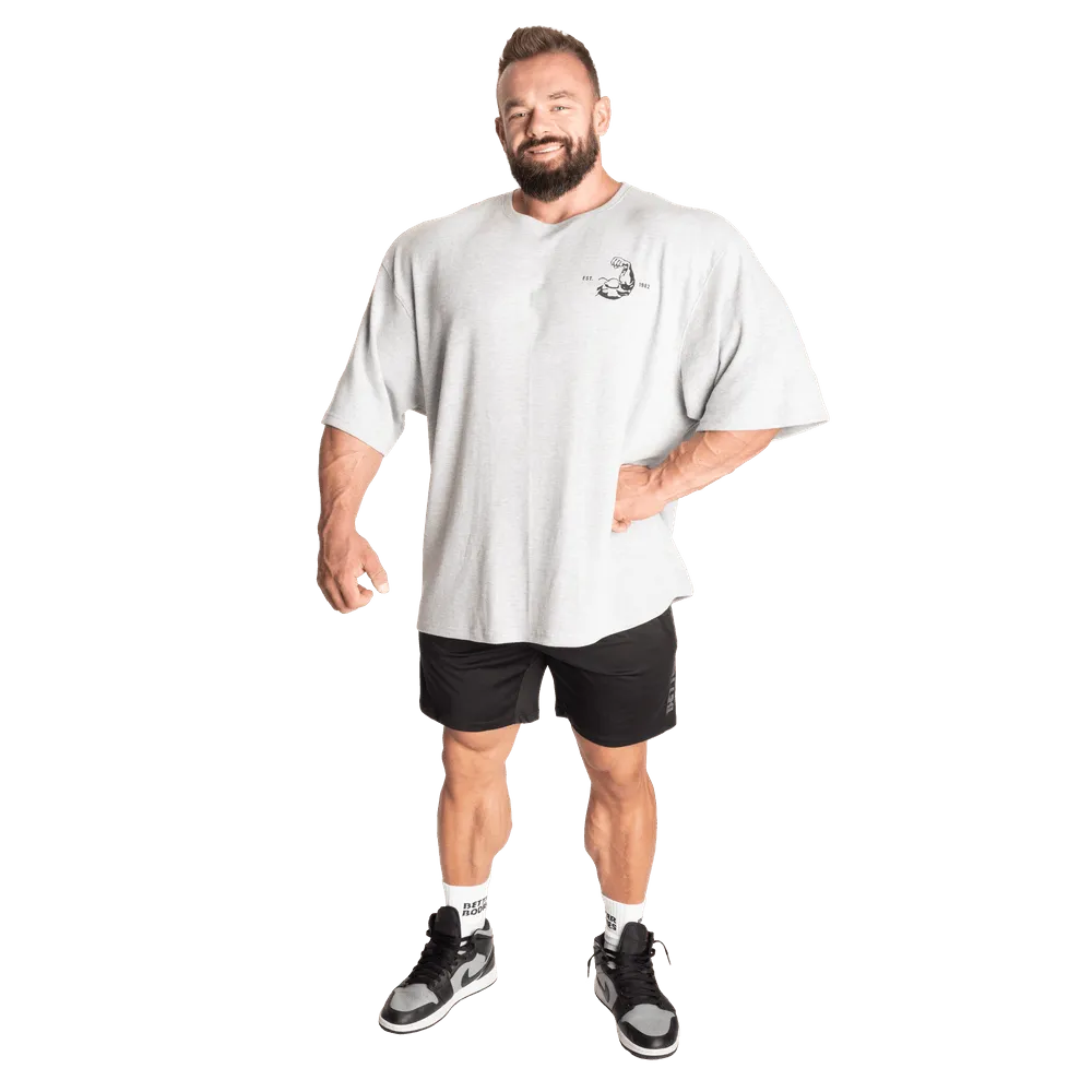 Better Bodies Muscle Iron Thermal Tee - Grey Melange