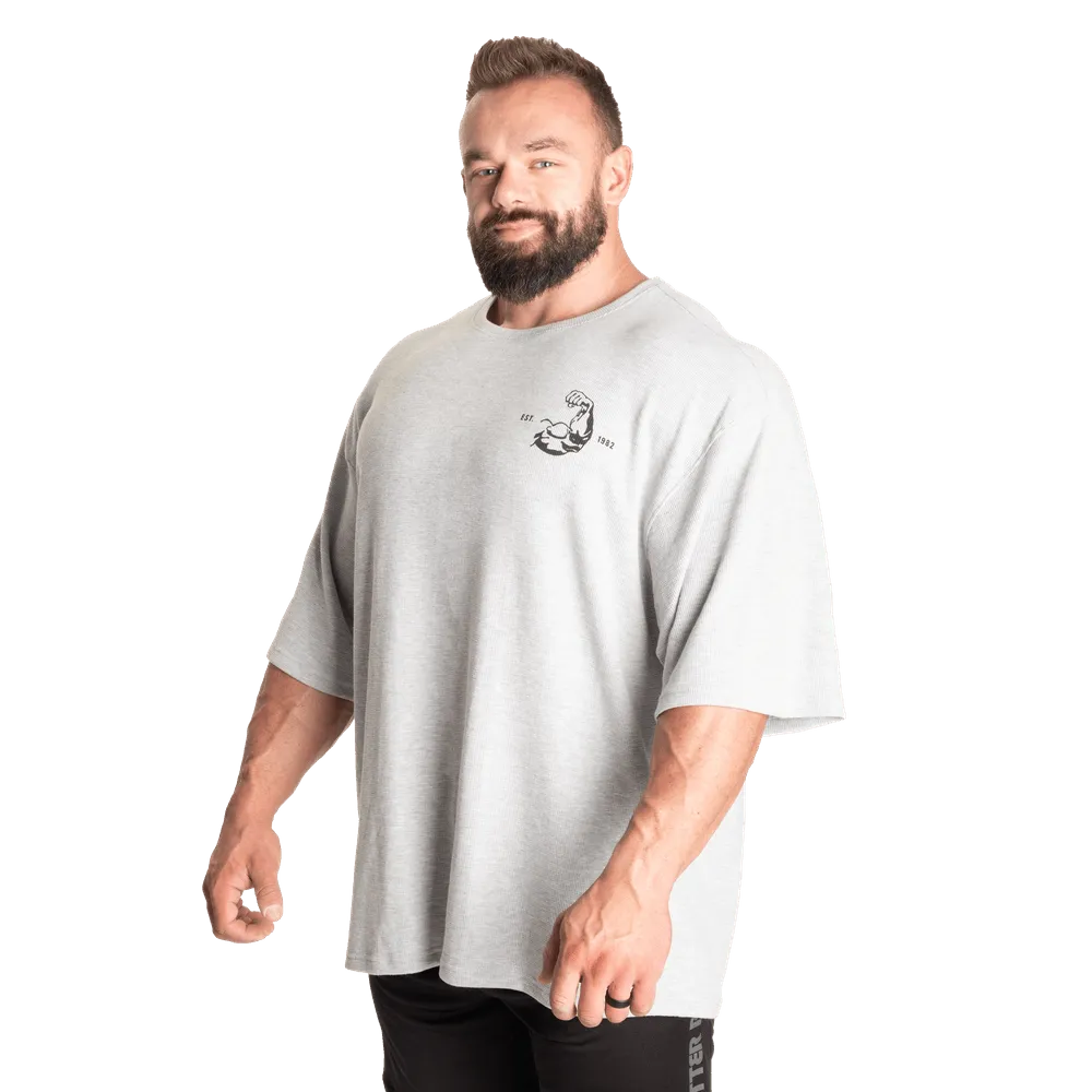 Better Bodies Muscle Iron Thermal Tee - Grey Melange