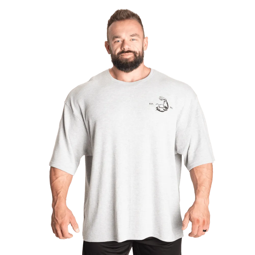 Better Bodies Muscle Iron Thermal Tee - Grey Melange