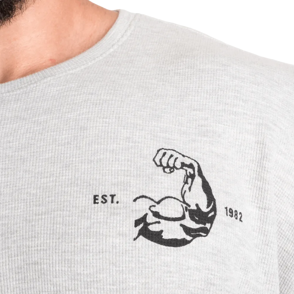 Better Bodies Muscle Iron Thermal Tee - Grey Melange