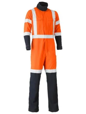 Bisley - TenCate Tecasafe® Plus 700 X Taped Hi Vis TTMC FR Vented Coverall (BC8393XT)