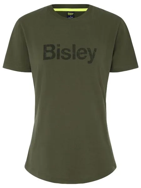 Bisley Women's Cotton Logo Tee (BKTL064)