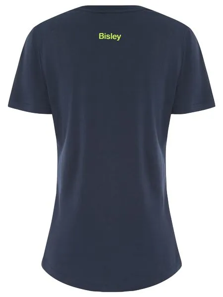 Bisley Women's Cotton Logo Tee (BKTL064)