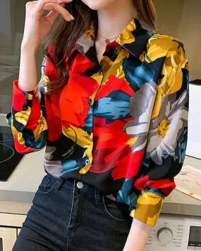 Bold floral Shirt