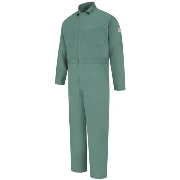 Bulwark Men's Classic Gripper-Front Long Coverall - Excel Fr