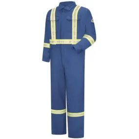 Bulwark Men's Premium Regular Coverall With Reflective Trim - Cooltouch 2 - 7 OZ.