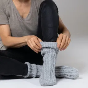 Cable Socks Knitting Kit