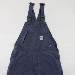 Carhartt FR Flame Resistant Duck Bib Overalls Quilt Lined 32x30