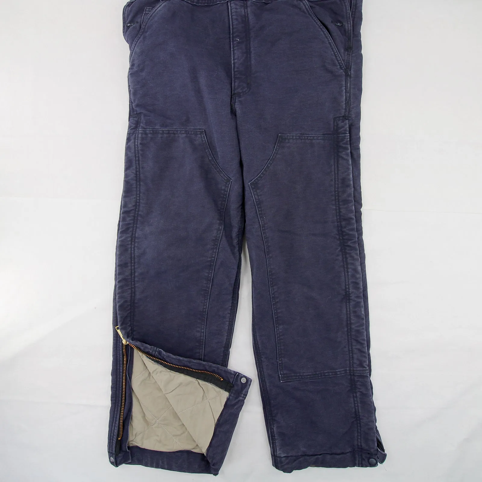 Carhartt FR Flame Resistant Duck Bib Overalls Quilt Lined 32x32
