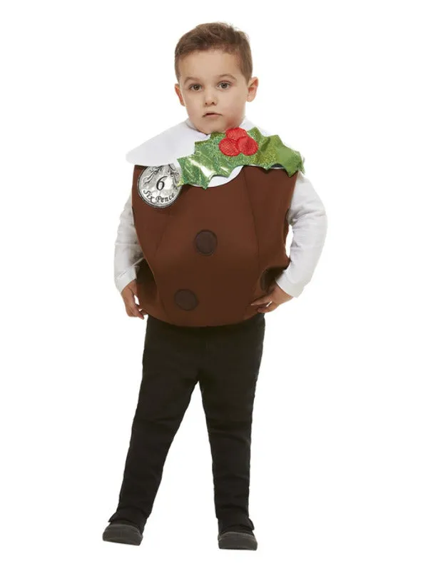 Christmas Pudding 3D Costume for Kids Holiday Outfit