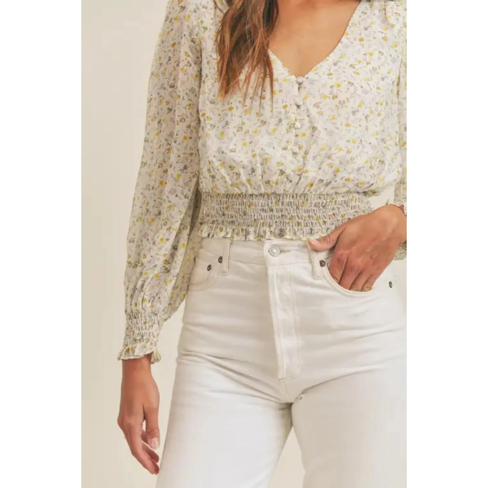 Daisy Floral Top