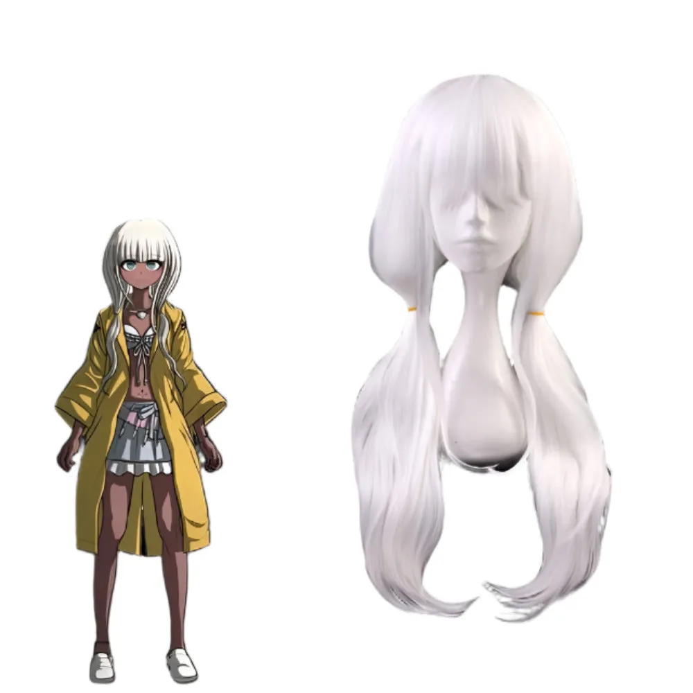 Danganronpapa V3 Killing Harmonyny Angieie Yonagaga Uniform Suit Cosplay Costume Wig Accessories
