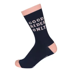 Dapplebay Knit Crew Socks-Good Rides Only