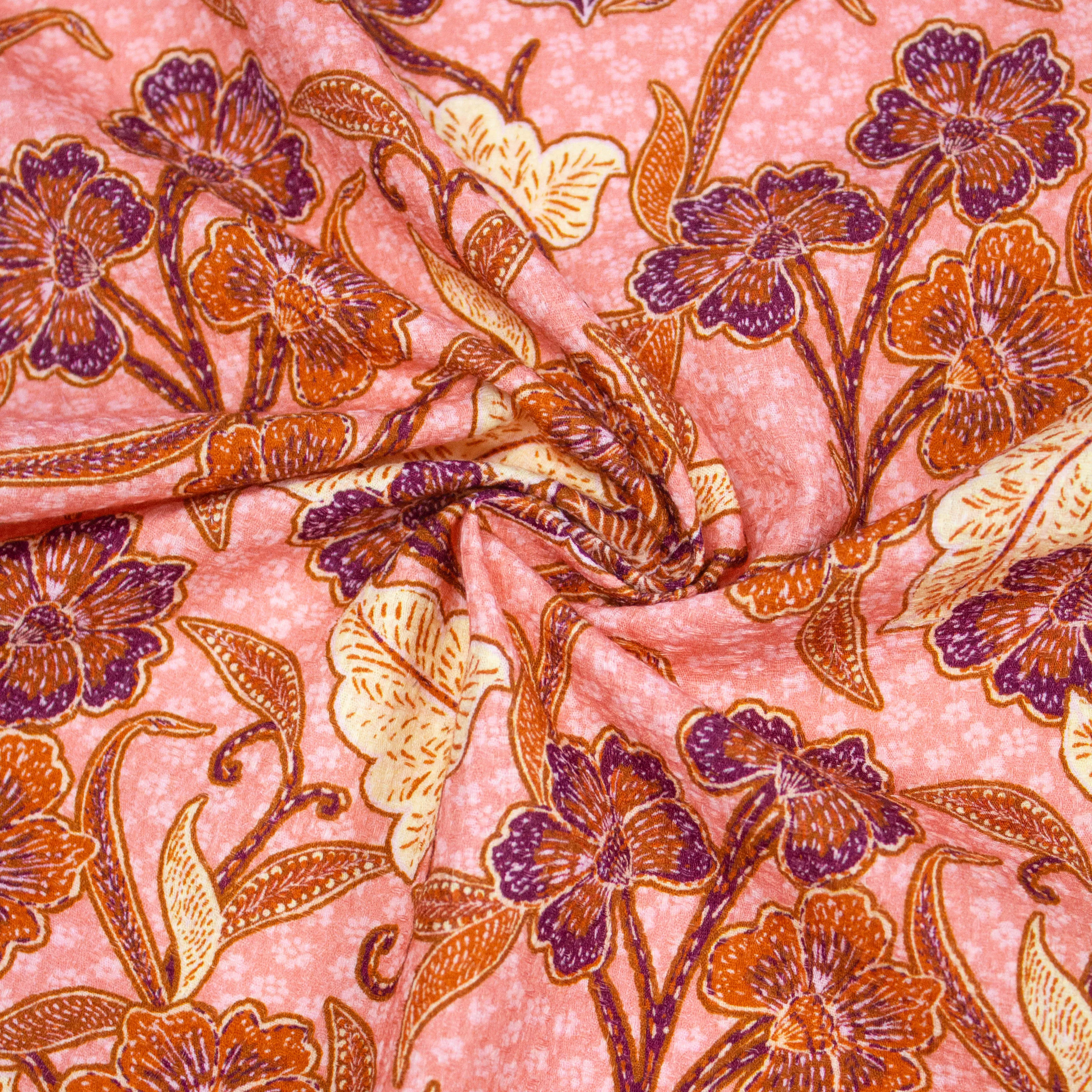 Daron Pink Floral Cotton