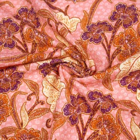 Daron Pink Floral Cotton
