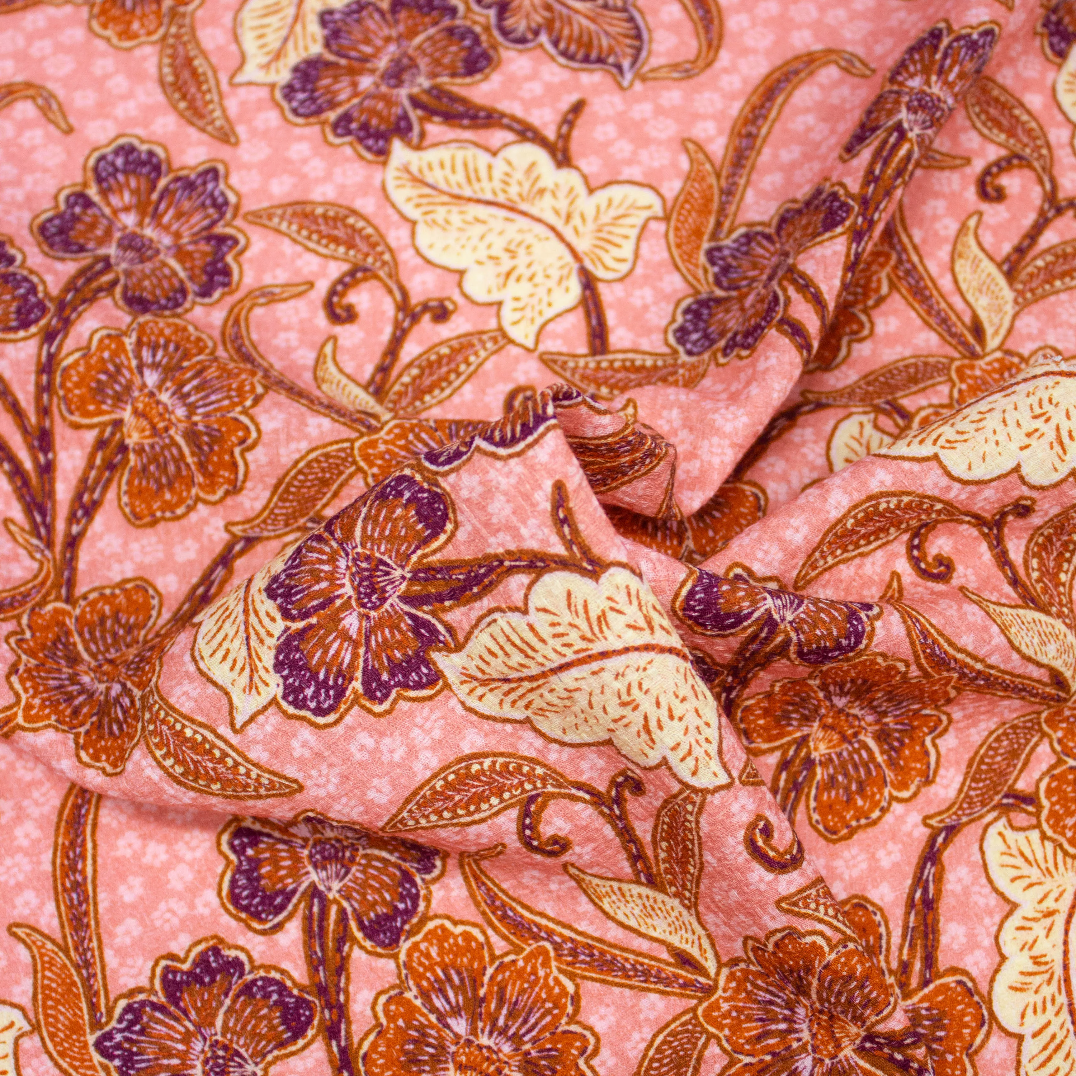 Daron Pink Floral Cotton
