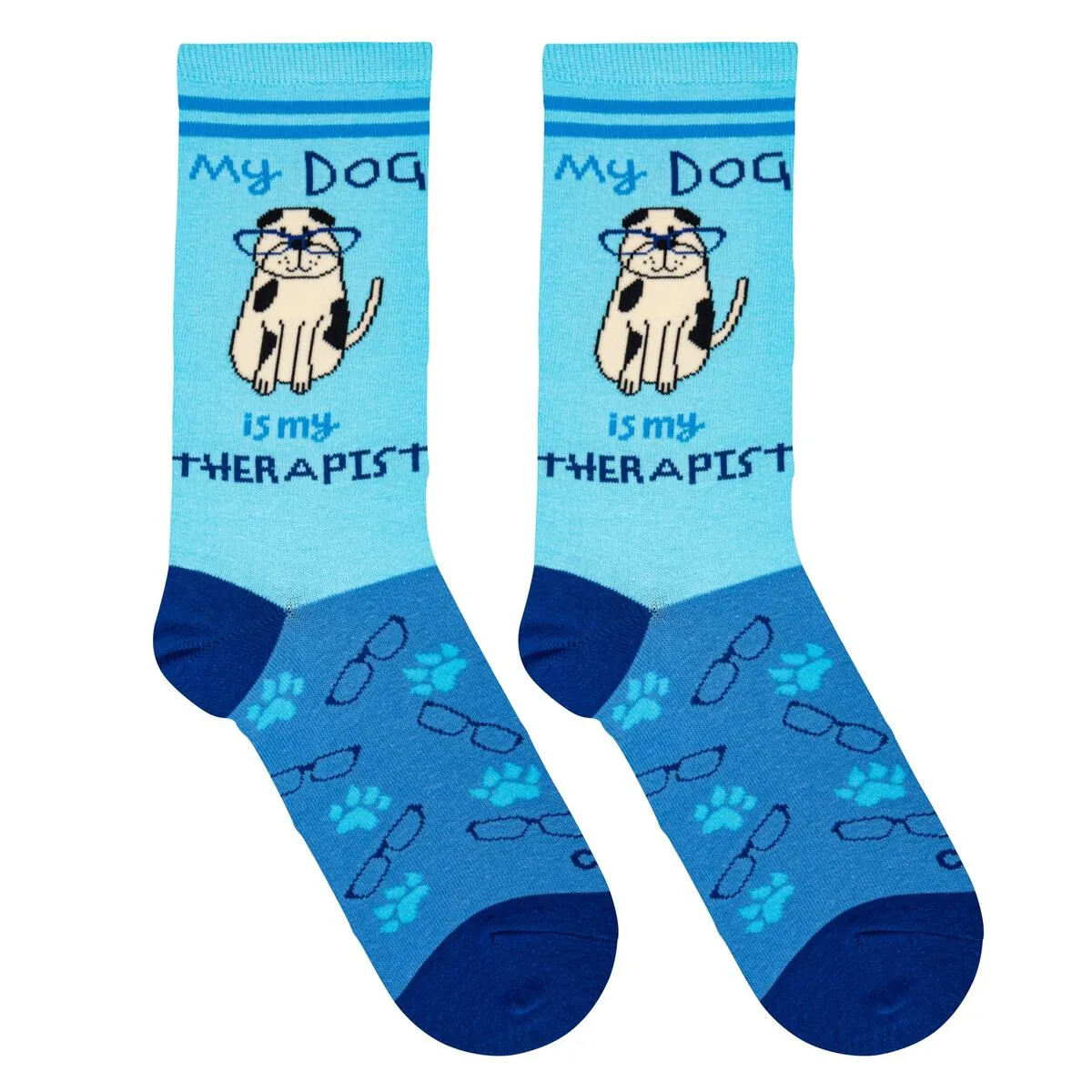 Dog Therapist Cushion Knit Socks - Women