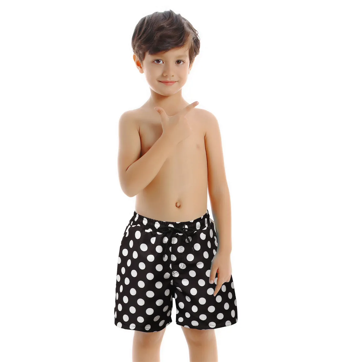 Family Matching Crossover Printed Swimsuits