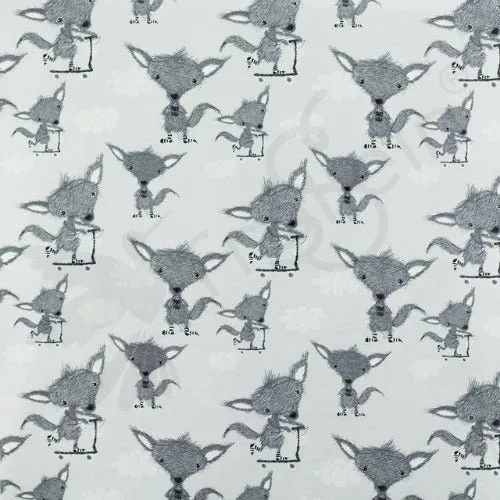 Fat Half-Organic Cotton Jersey-Suso Socke-Gray
