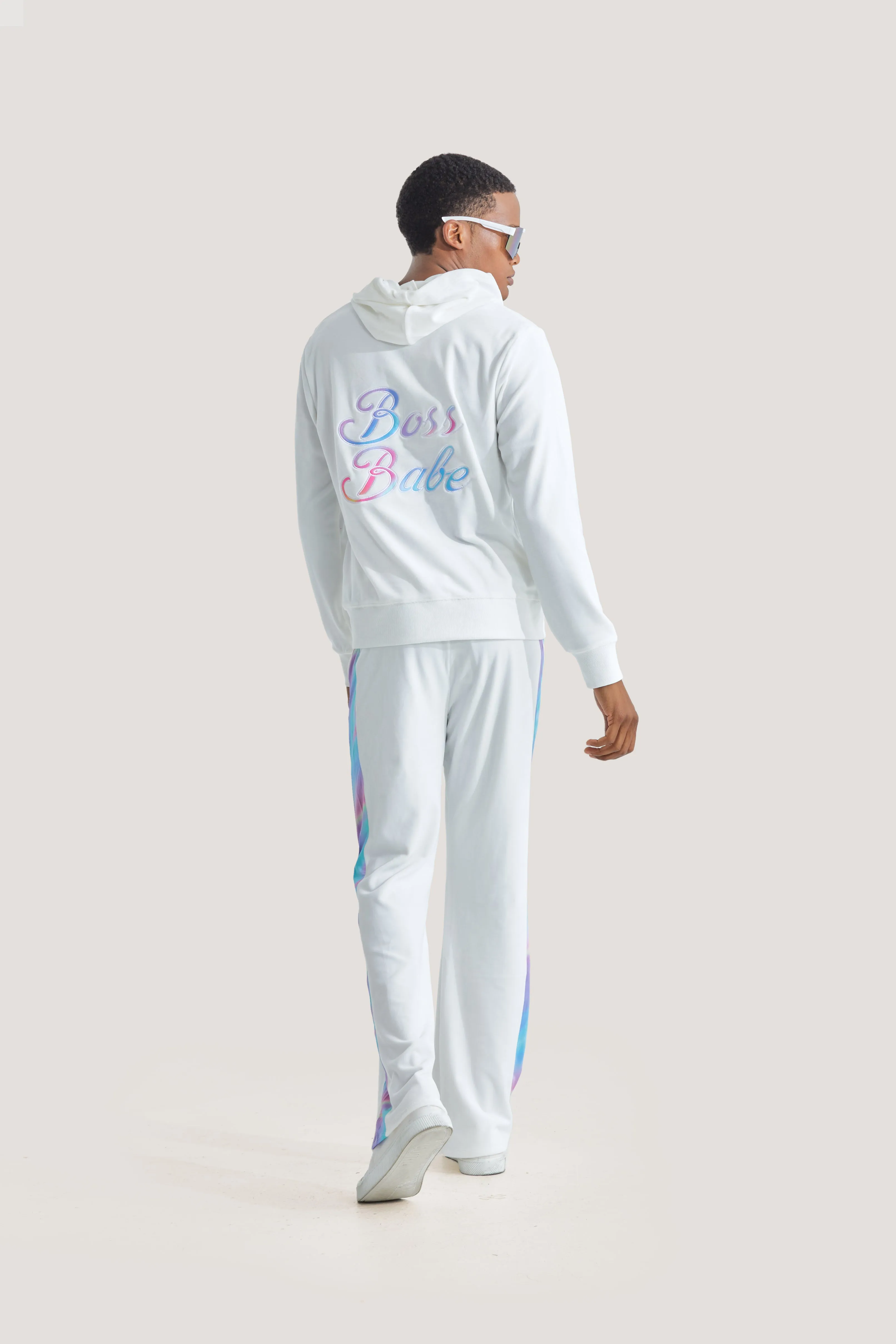 Hologram Boss Babe Hoodie by Paris Hilton Tracksuits