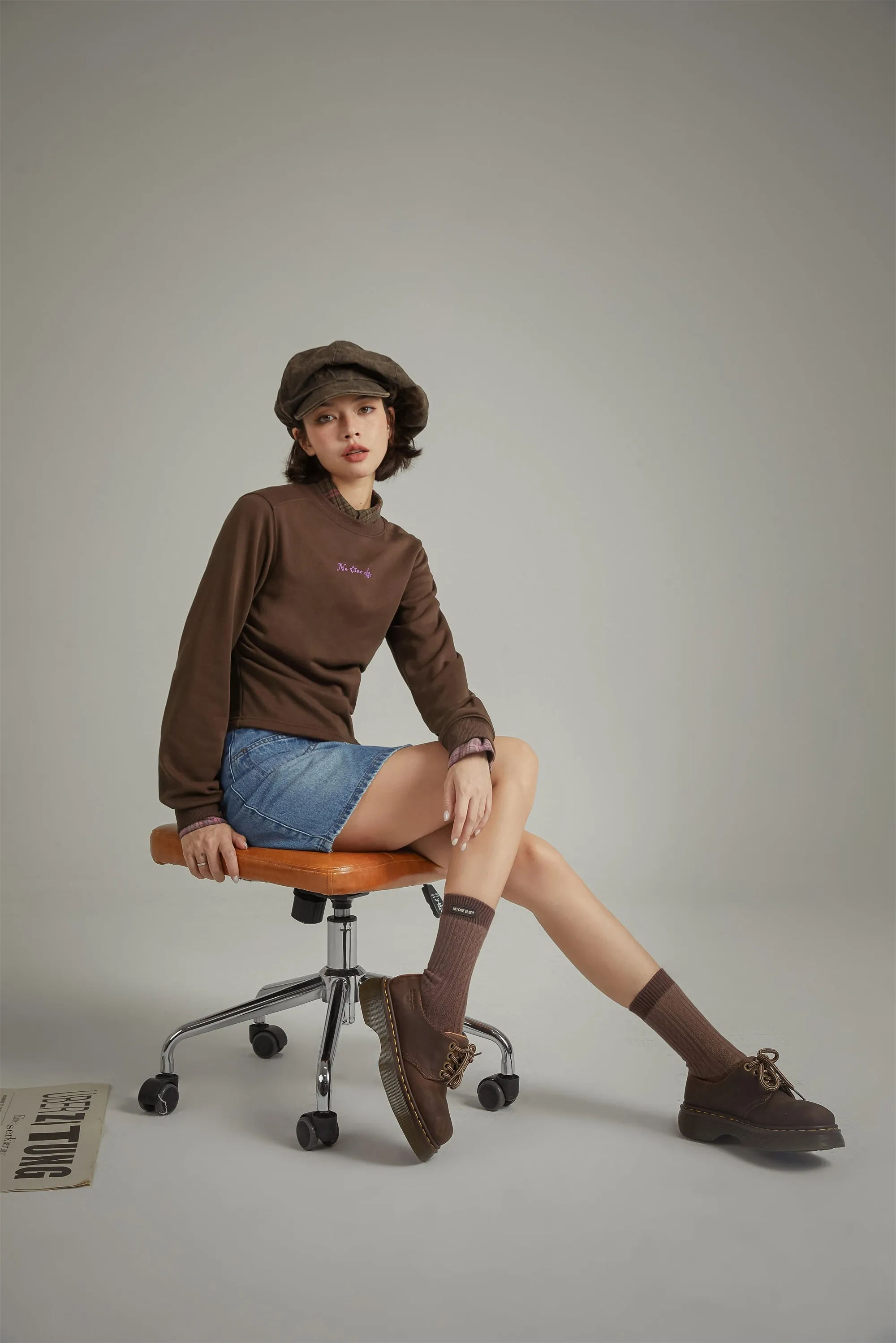 Jacquard Twisted Knit Socks