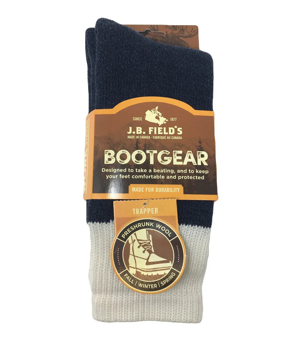 J.B.  Field's Full-Cushion Heavy Thermal Wool Boot Sock (CLEARANCE)