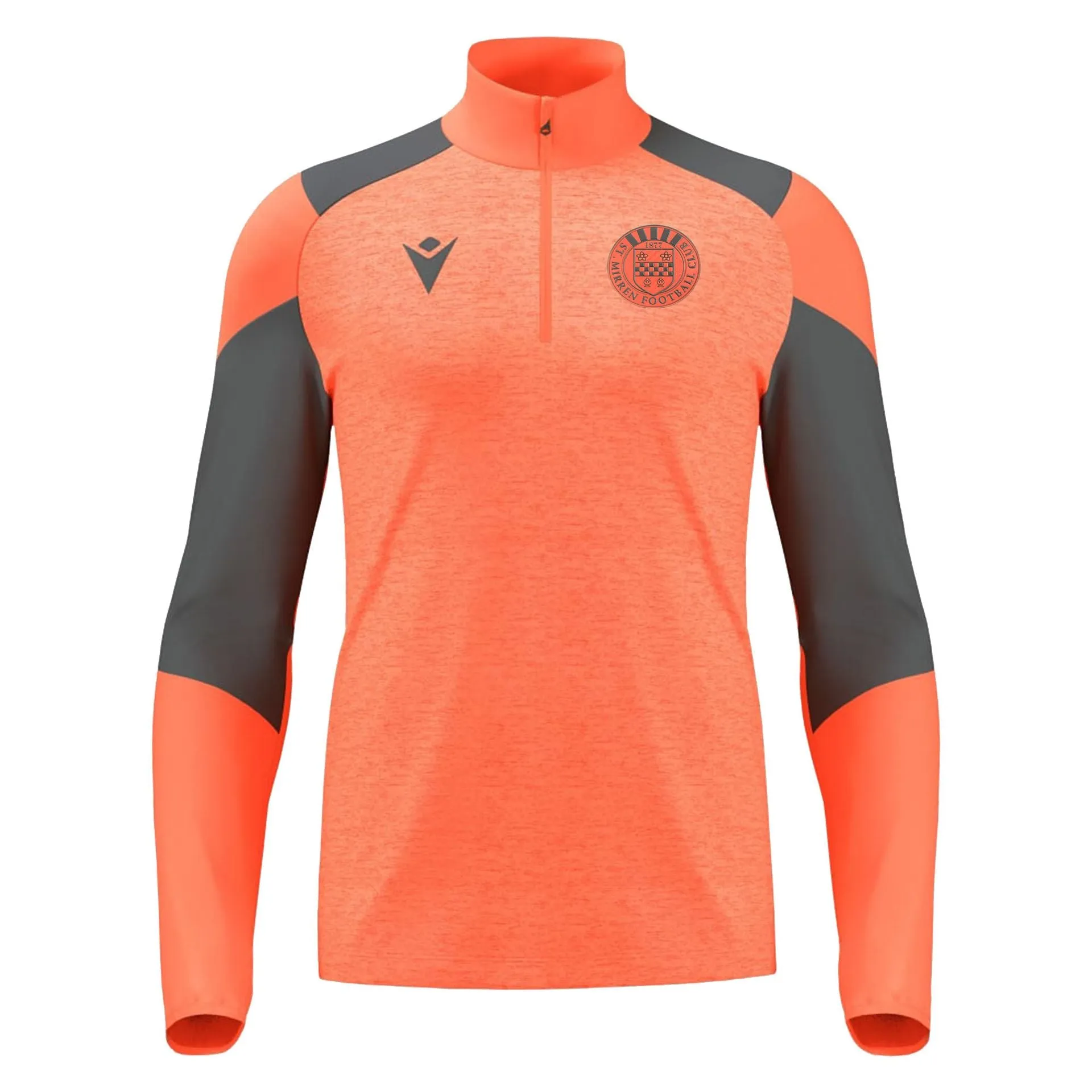 Jnr SMFC 24/25 Pro Training 1/4 Zip Coral|Anthracite