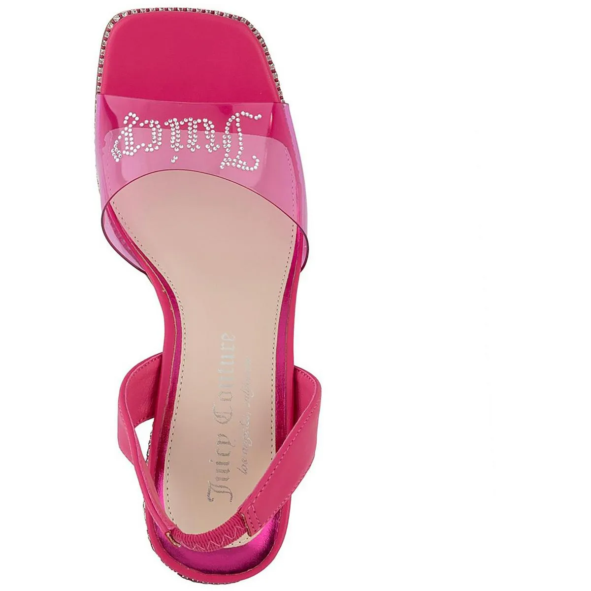 Juicy Couture Womens Greysi Square Toe Embellished Heels
