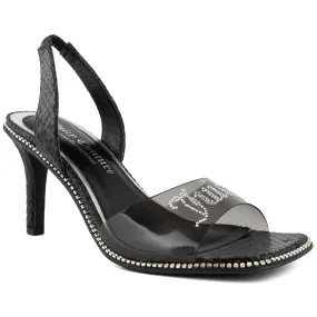 Juicy Couture Womens Greysi Square Toe Embellished Heels