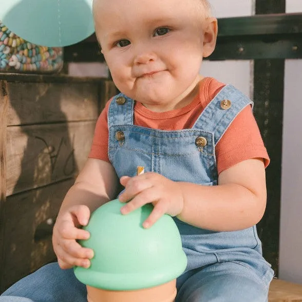 Light Denim Overalls