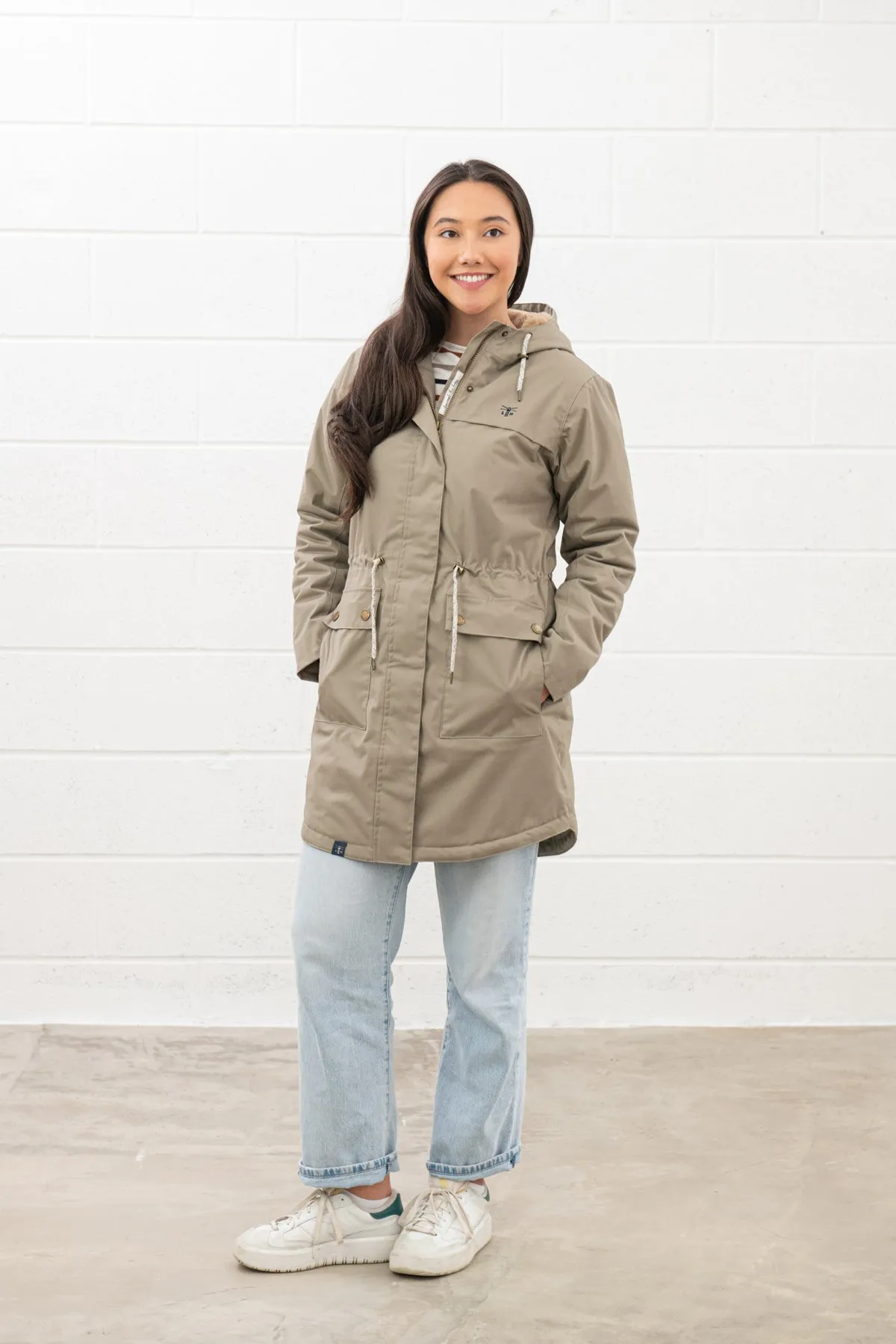 Lighthouse Isobel Ladies Coat - Mocha