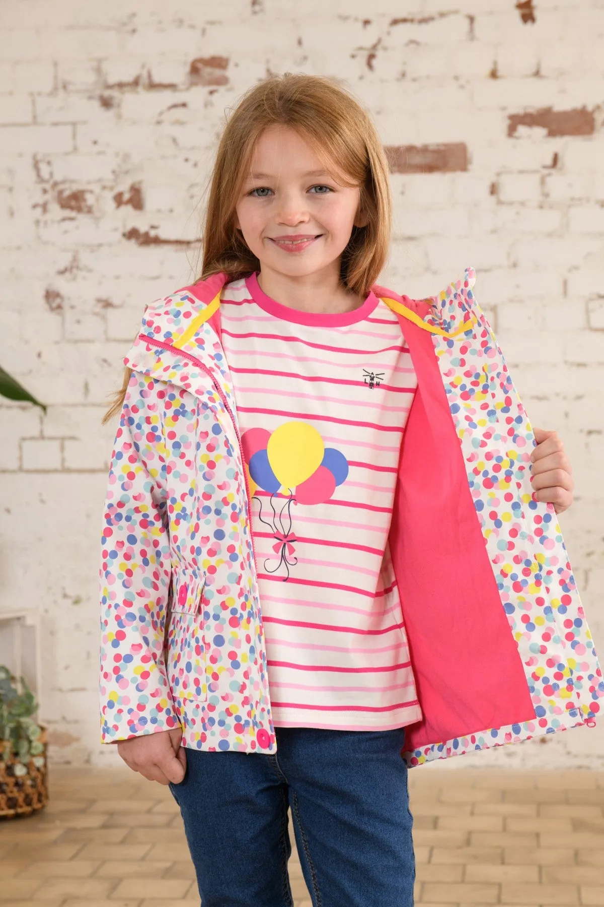 Lighthouse Kids Heidi Waterproof Jacket -ALL OVER PRT