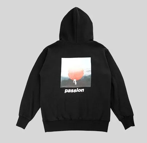 Men's Autumn Hooded Sweatshirt
