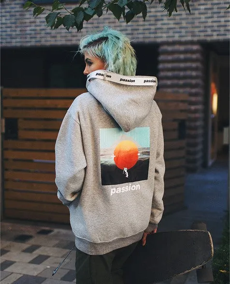Men's Autumn Hooded Sweatshirt