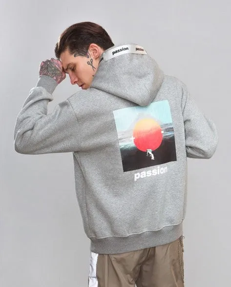Men's Autumn Hooded Sweatshirt