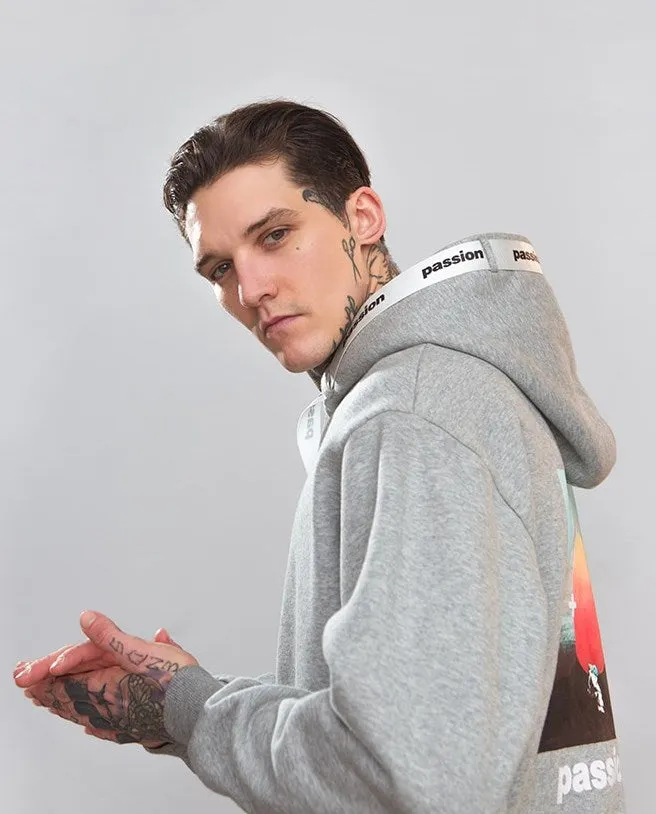 Men's Autumn Hooded Sweatshirt