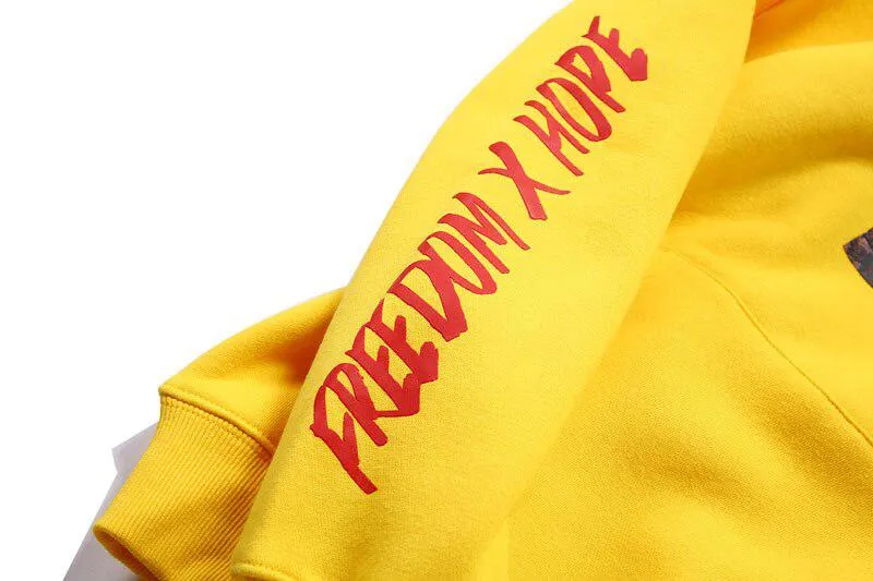 Men's Autumn/Winter Casual Fleece Hoodie "Freedom"