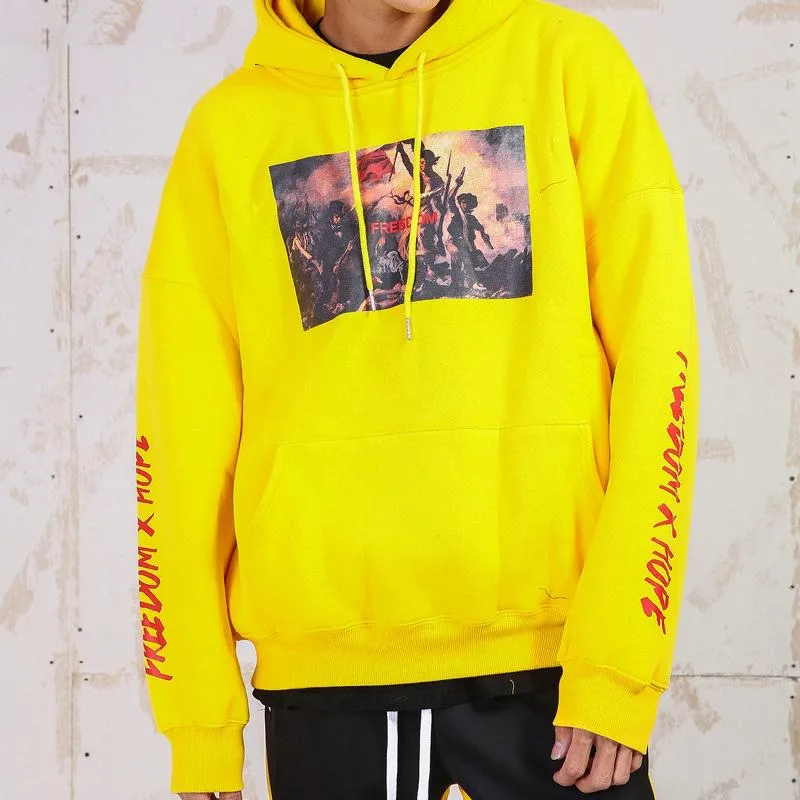 Men's Autumn/Winter Casual Fleece Hoodie "Freedom"