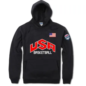 Men's Casual Fleece Hooded Sweatshirt "USA Basketball"